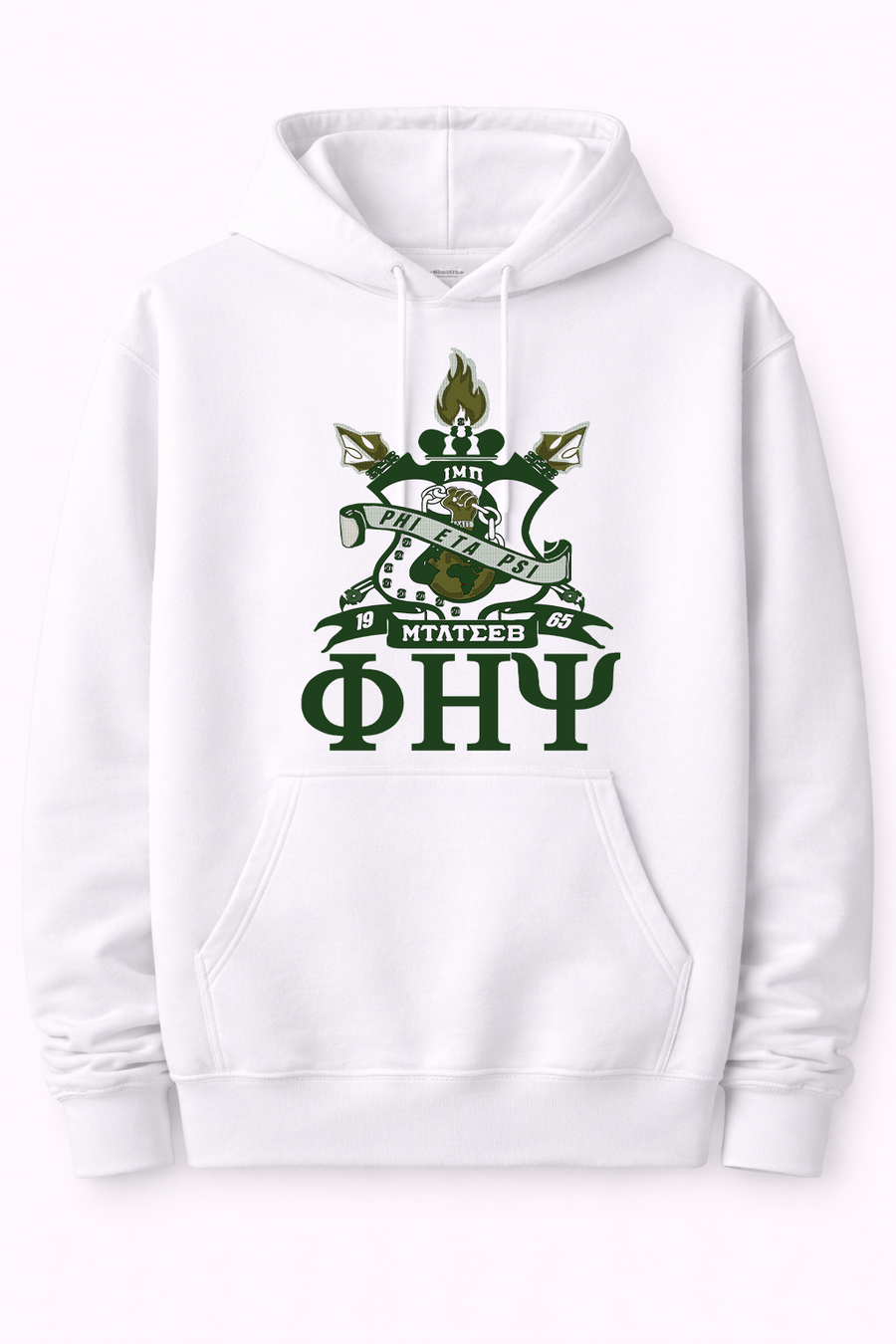 Phi Eta Psi. Shield hoodie