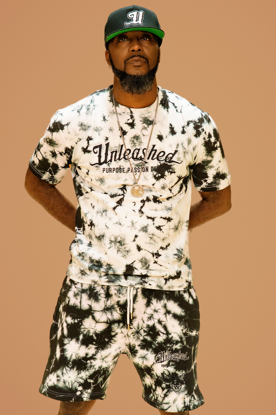 Unleashed Tye Dye Mens Short set