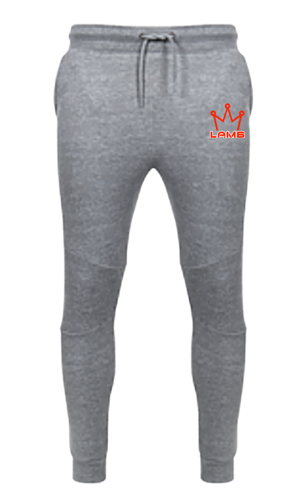 Lamb Joggers red and whit crown