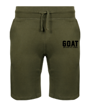 Goat - black strip flock shorts