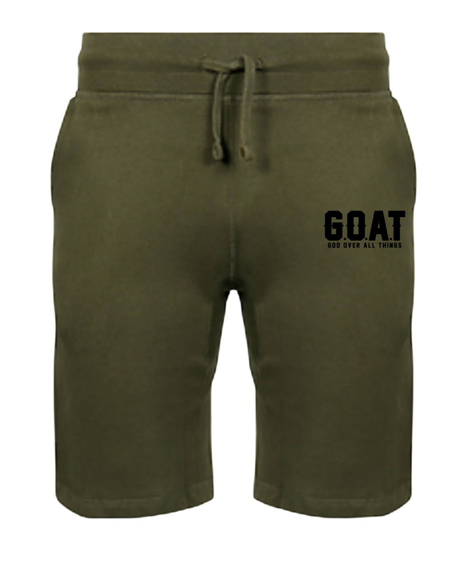 Goat - black strip flock shorts