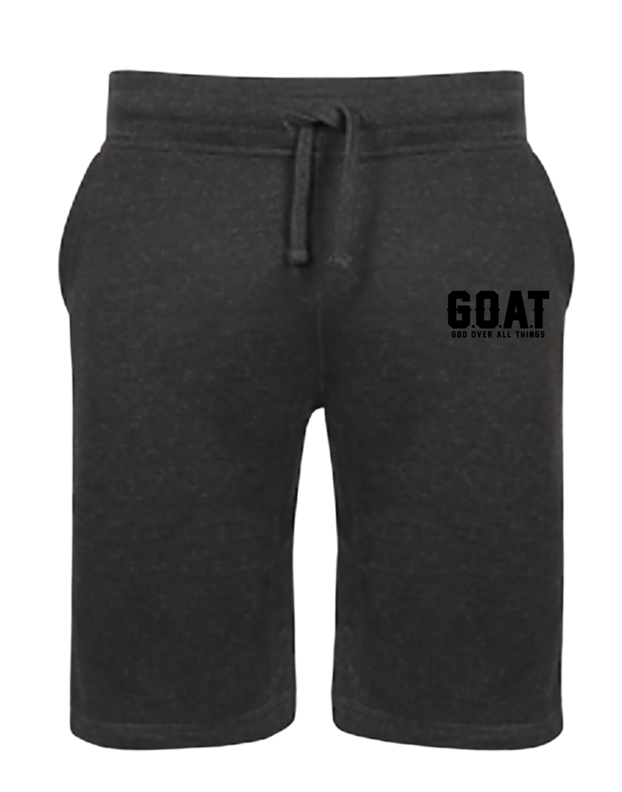 Goat - black strip flock shorts