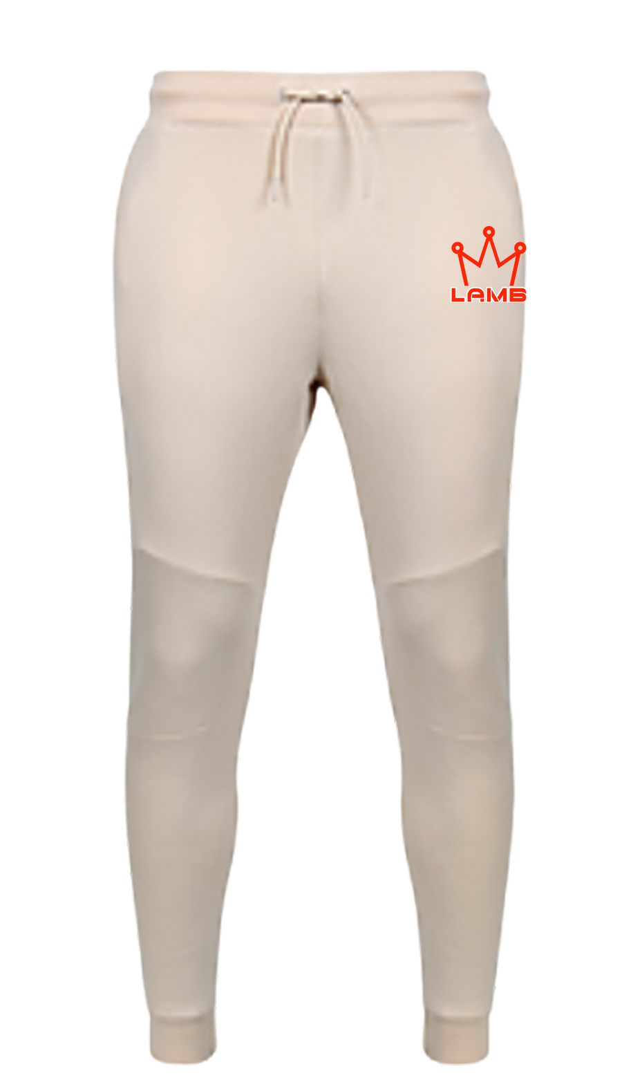 Lamb Joggers red and whit crown