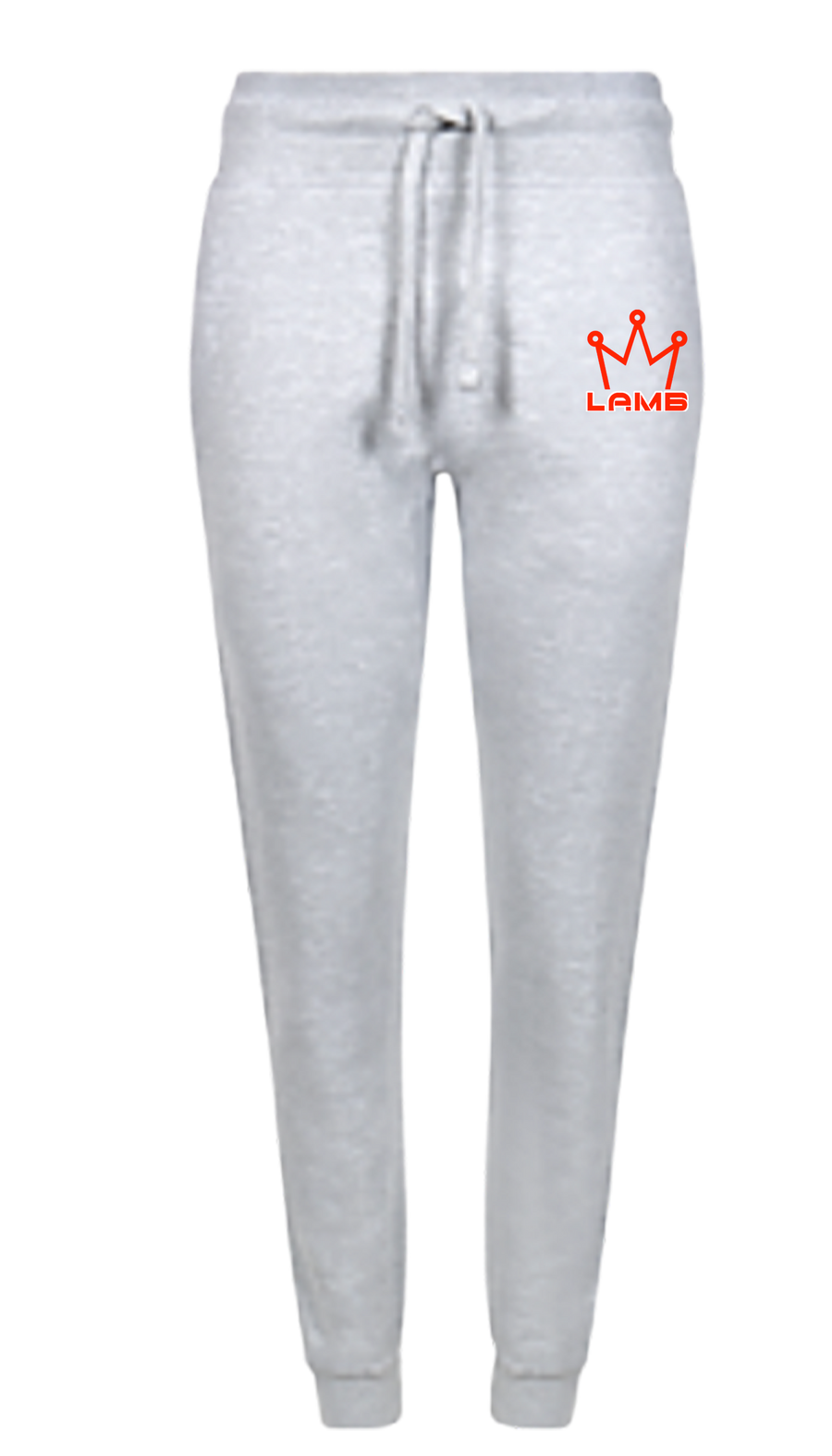 Lamb Joggers red and whit crown