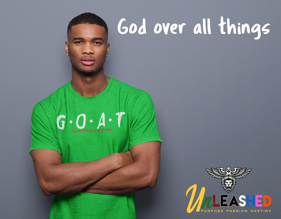 G.O.A.T - T-Shirt (white print)