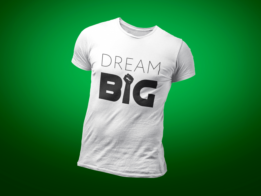 Dream Big Typography