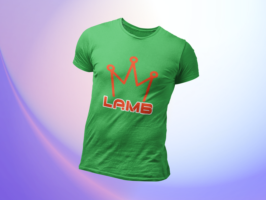 Lamb Tshirt (Red script)