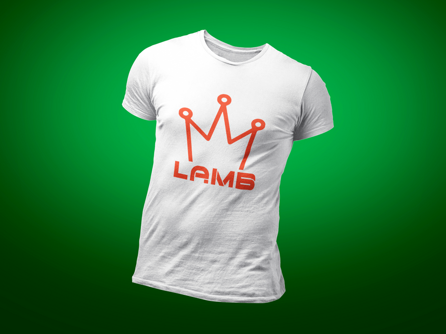 Lamb Tshirt (Red script)