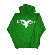 Big Horn G.O.A.T Hoodie White print