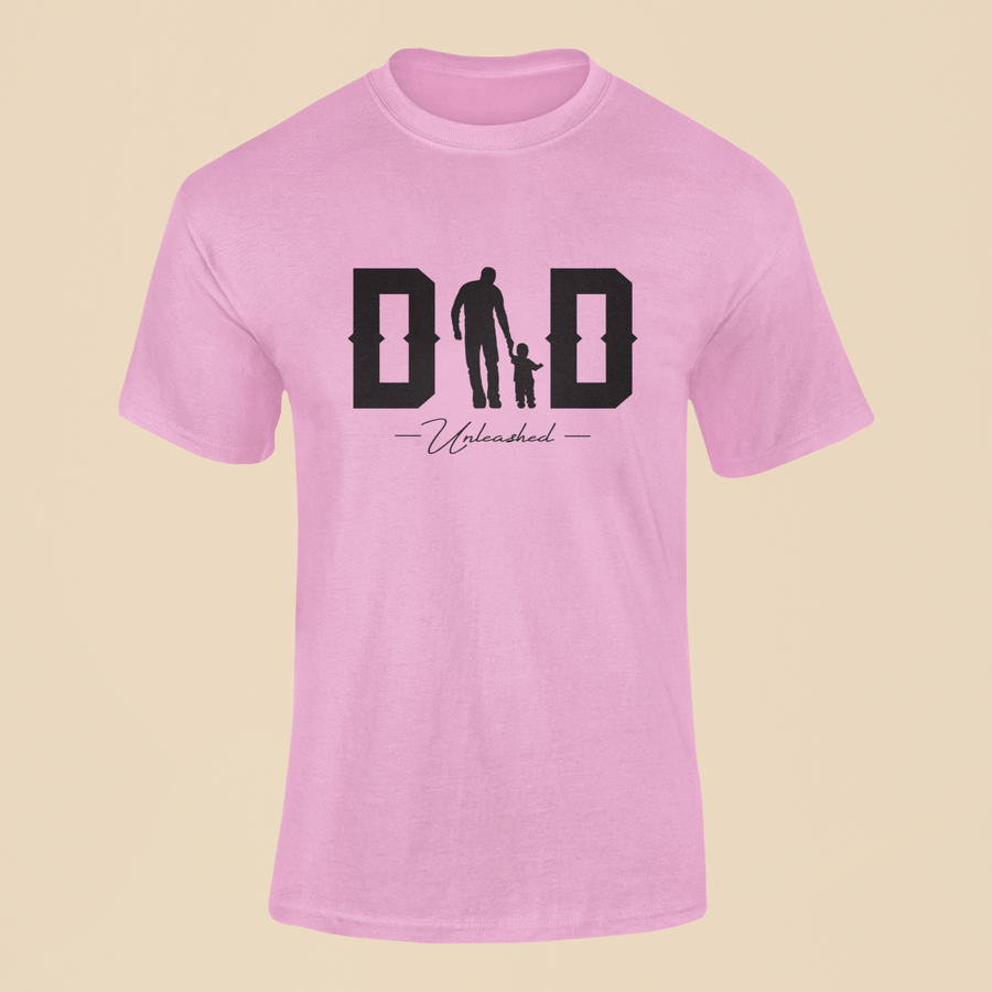 Dad Unleashed black print T-shirt