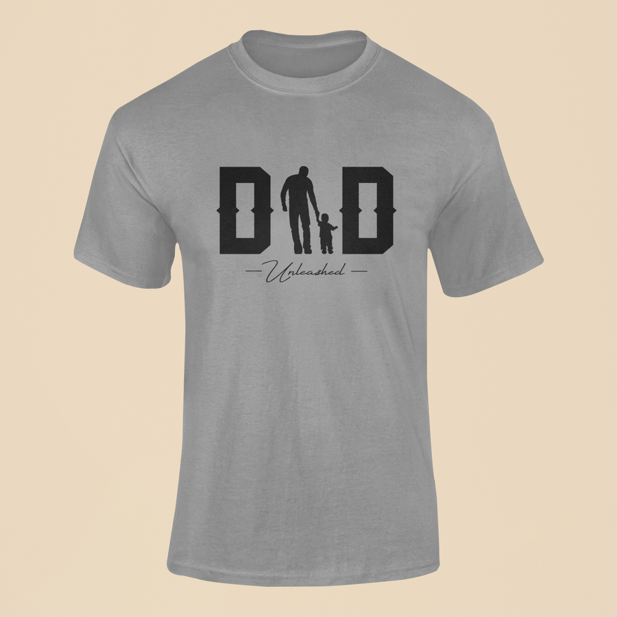 Dad Unleashed black print T-shirt