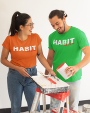 Habit of Living  T-shirt Typography