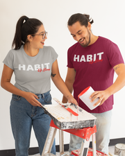 Habit of Living  T-shirt Typography