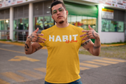 Habit of Living  T-shirt Typography